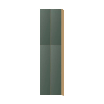 Contemporary pantry cabinet, Matte Olive Green door, P-Box (Prestige)