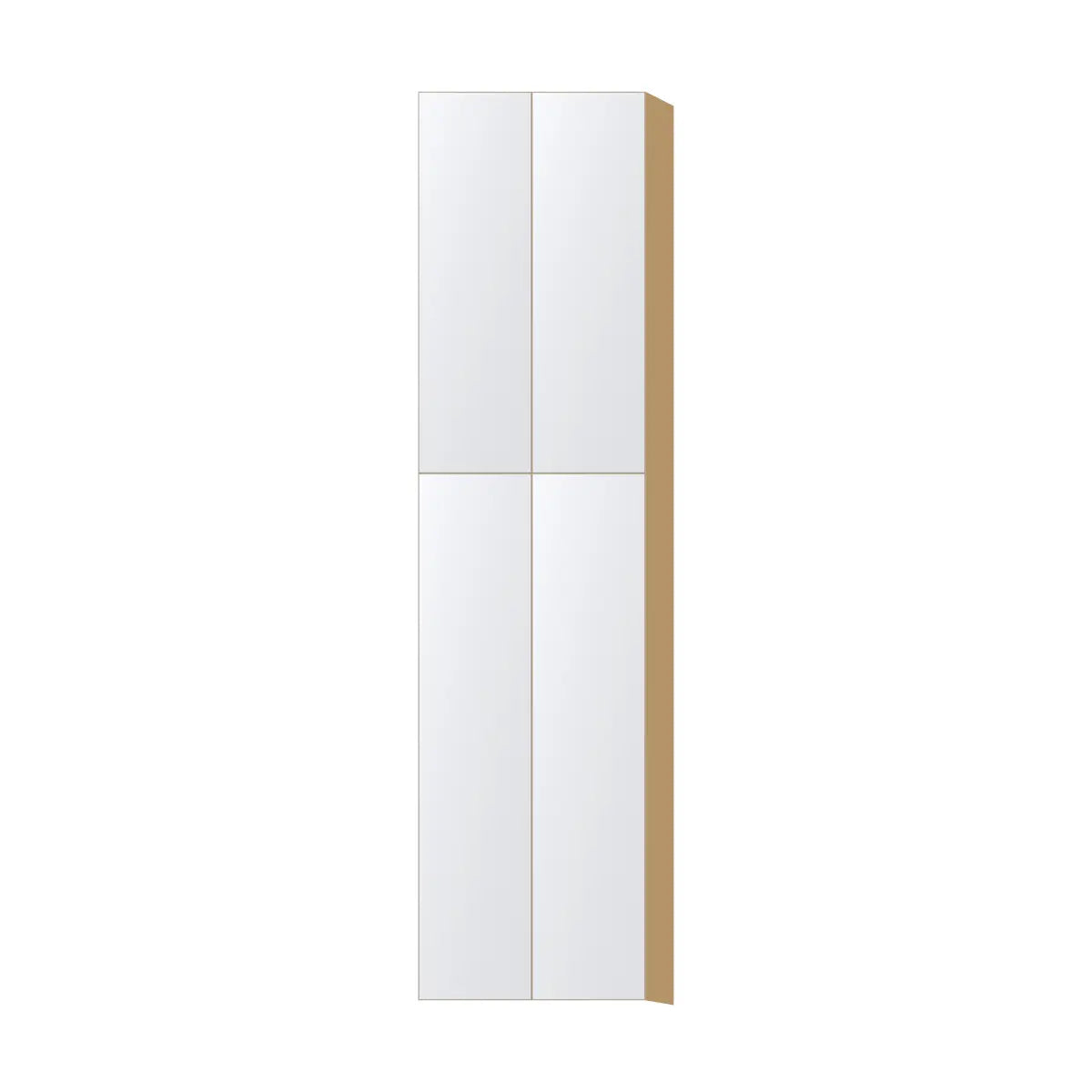 Contemporary pantry cabinet, Matte White door, P-Box (Prestige)
