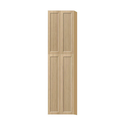 Contemporary pantry cabinet, Modern Oak Shaker door, P-Box (Prestige)