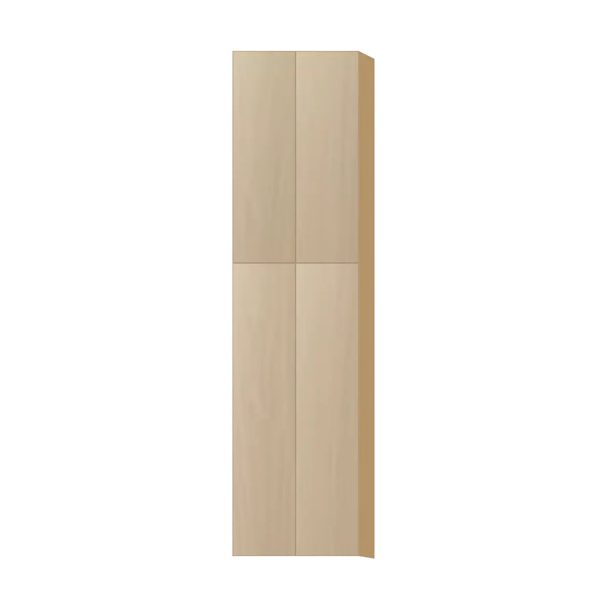Contemporary pantry cabinet, Swiss Walnut door, P-Box (Prestige)