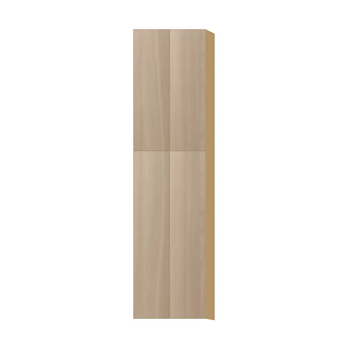 Contemporary pantry cabinet, Vanilla Oak door, P-Box (Prestige)
