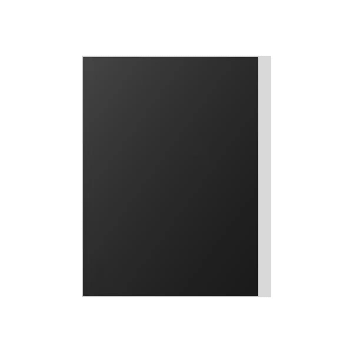 Contemporary sample doors, Matte Black door