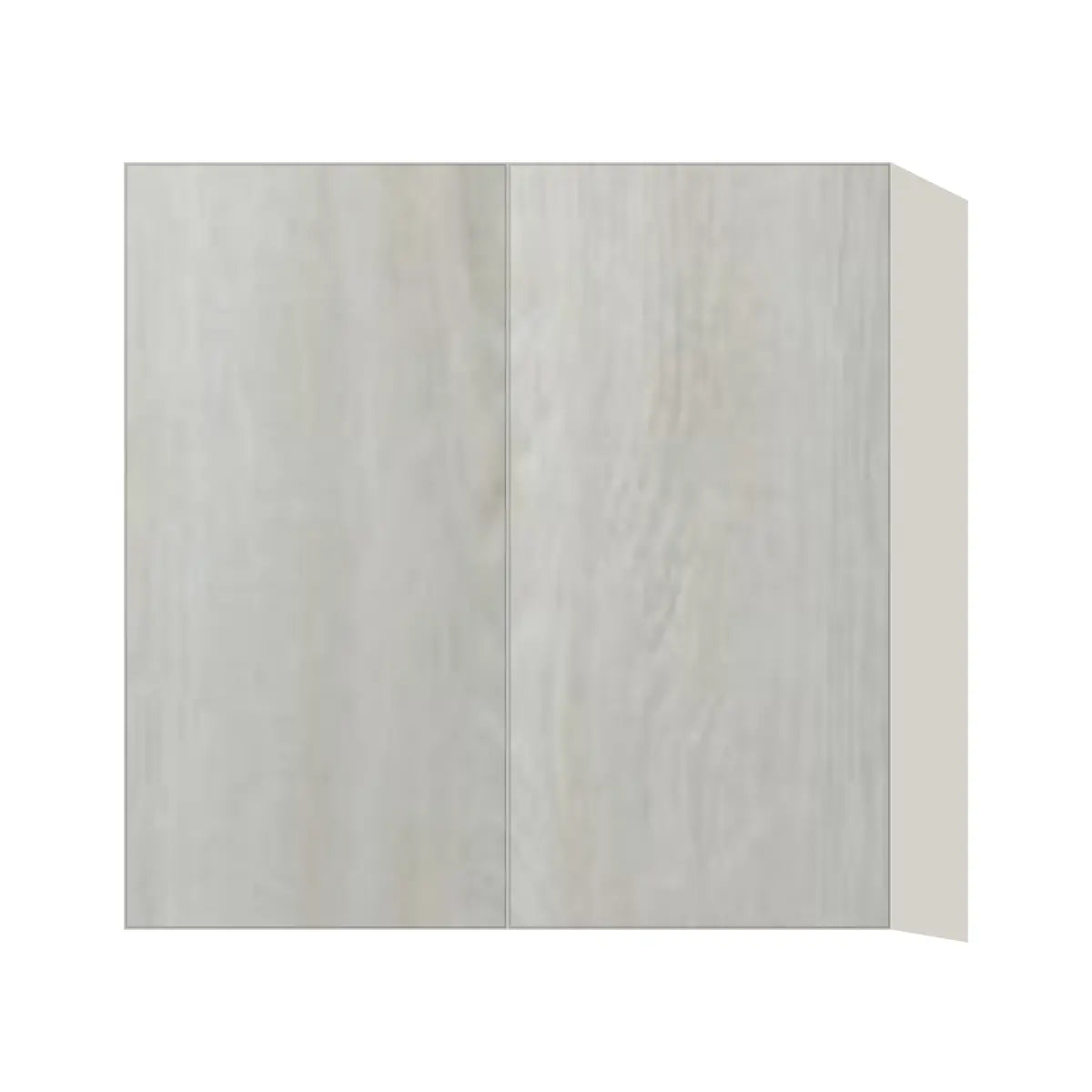 Contemporary 30" tall wall double door cabinet, Artisan White Oak door, L-Box (Luxury)