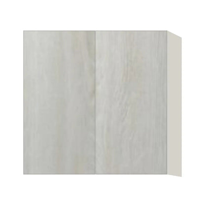 Contemporary 30" tall wall double door cabinet, Artisan White Oak door, L-Box (Luxury)