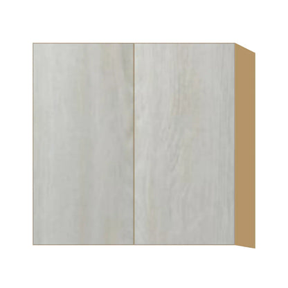 Contemporary 30" tall wall double door cabinet, Artisan White Oak door, P-Box (Prestige)