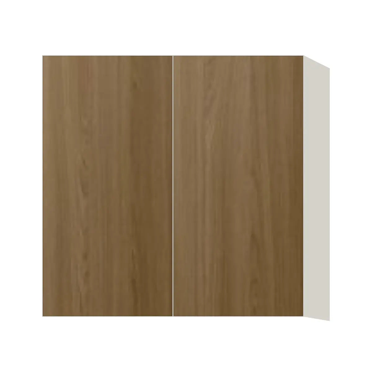 Contemporary 30" tall wall double door cabinet, Barcelona Dark Oak door, L-Box (Luxury)