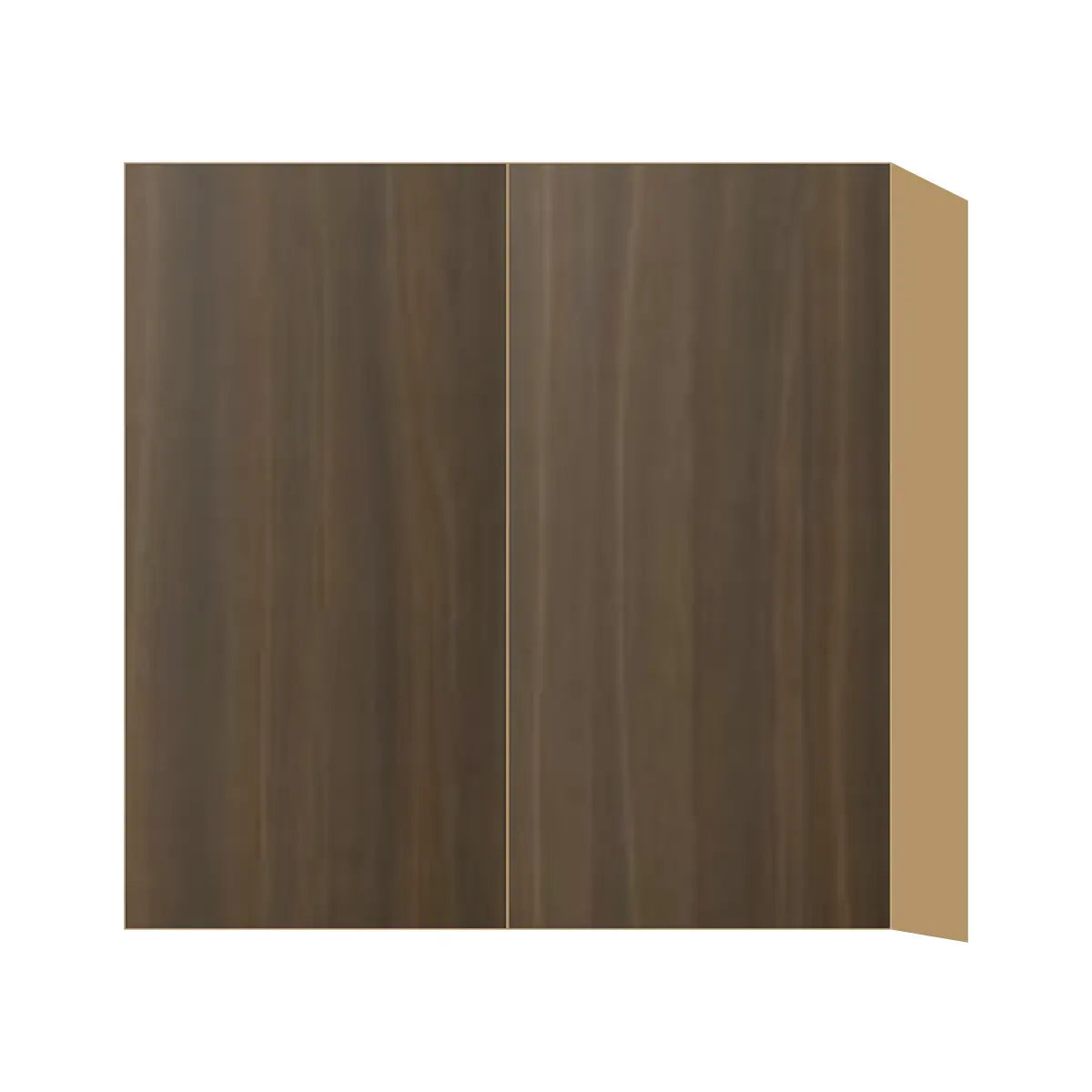 Contemporary 30" tall wall double door cabinet, Golden Shadow door, P-Box (Prestige)