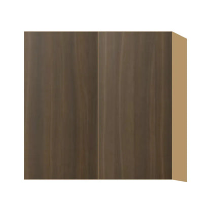 Contemporary 30" tall wall double door cabinet, Golden Shadow door, P-Box (Prestige)