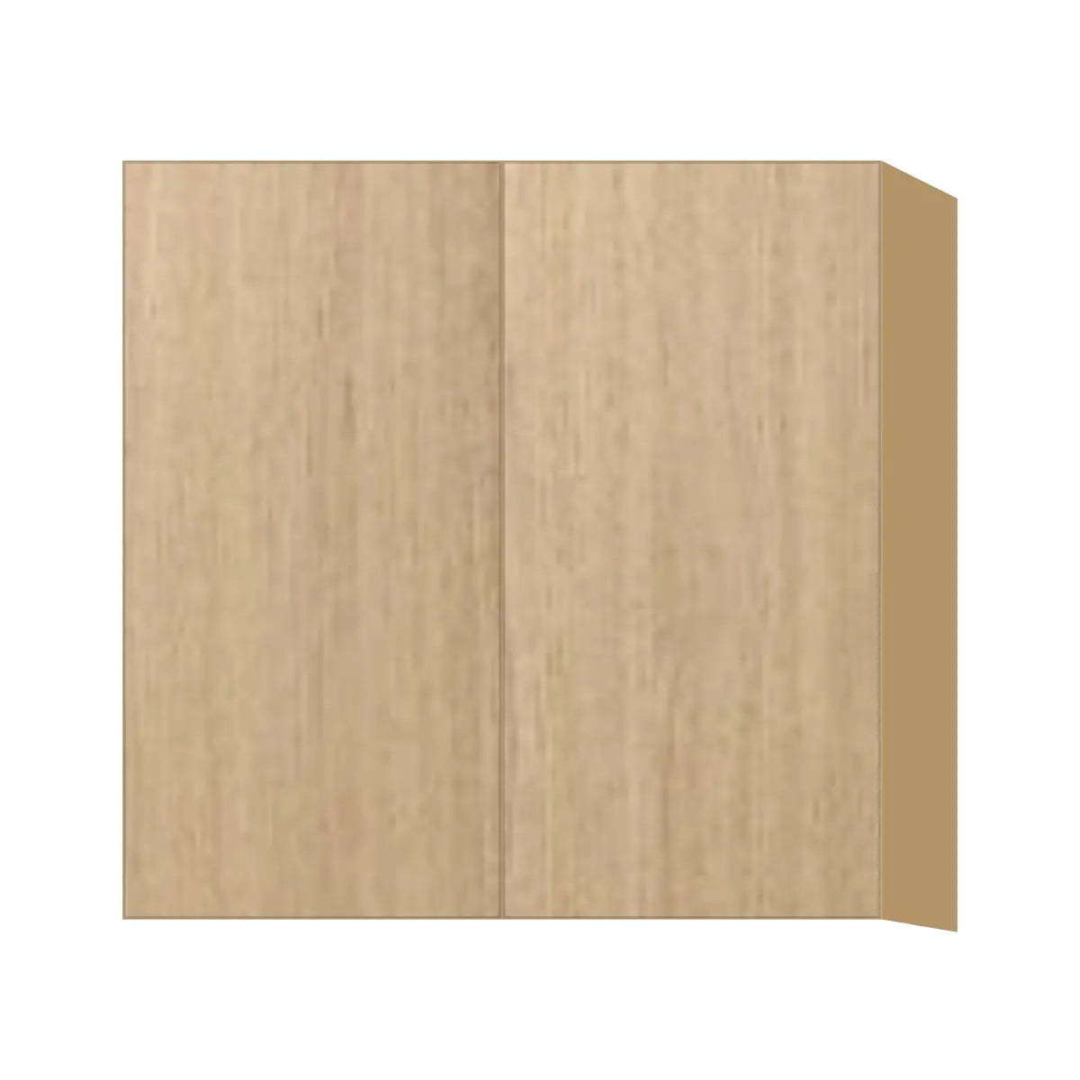 Contemporary 30" tall wall double door cabinet, Modern Oak door, P-Box (Prestige)