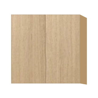 Contemporary 30" tall wall double door cabinet, Modern Oak door, P-Box (Prestige)