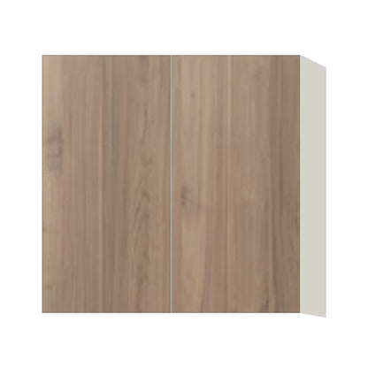 Contemporary 30" tall wall double door cabinet, Moonnut door, L-Box (Luxury)