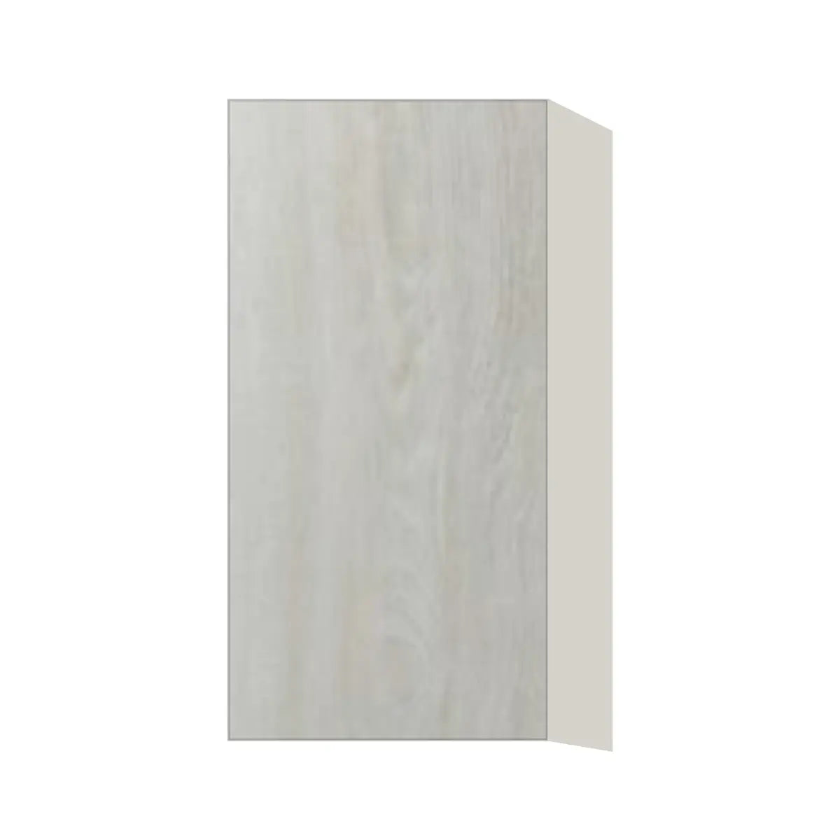 Contemporary 30" tall wall single door cabinet, Artisan White Oak door, L-Box (Luxury)