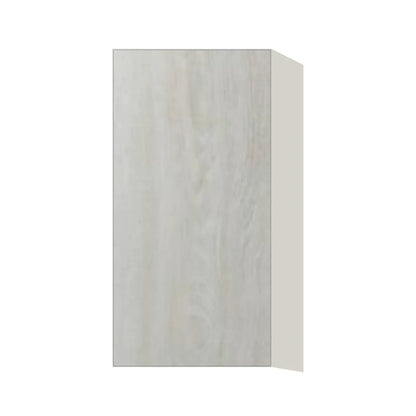 Contemporary 30" tall wall single door cabinet, Artisan White Oak door, L-Box (Luxury)