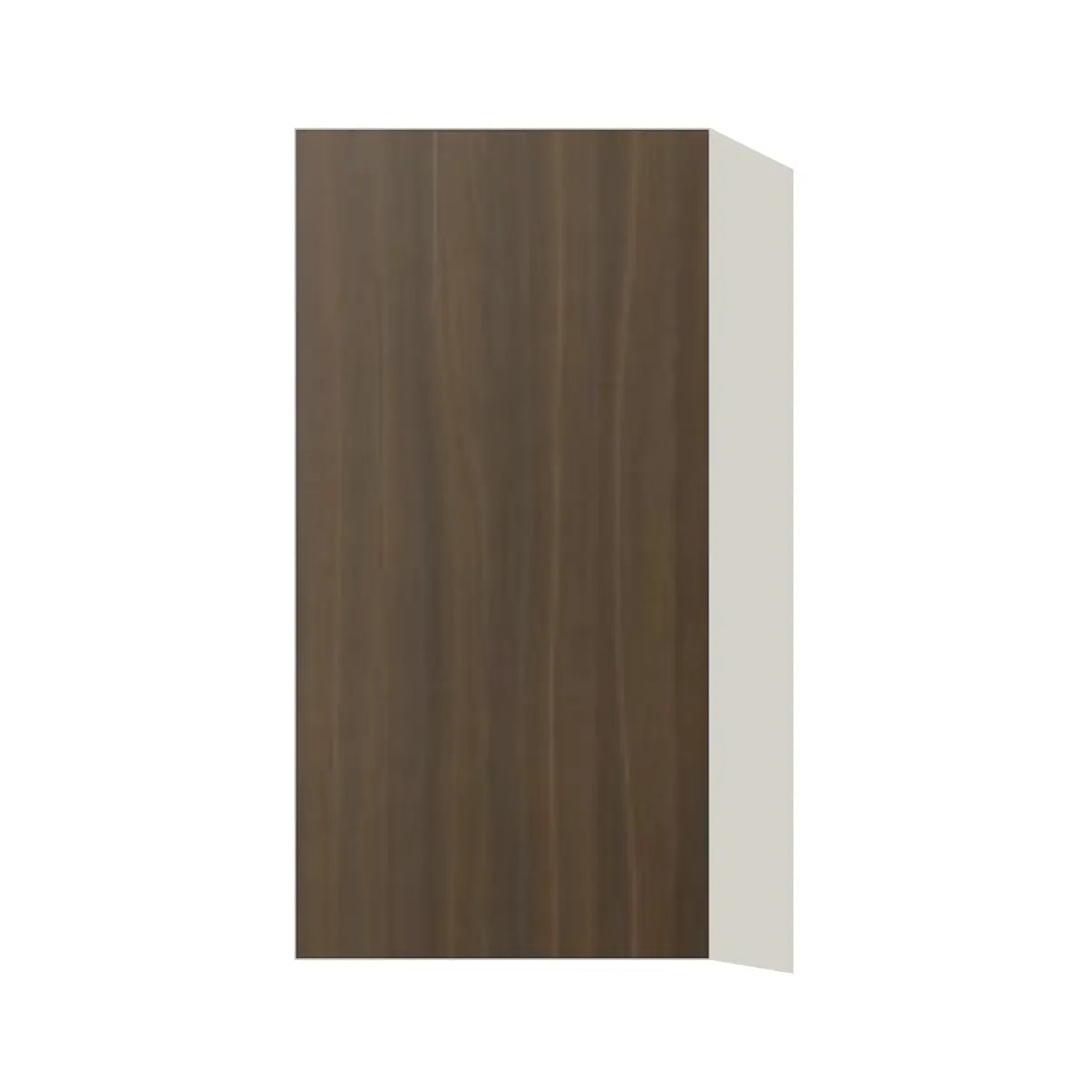 Contemporary 30" tall wall single door cabinet, Golden Shadow door, L-Box (Luxury)