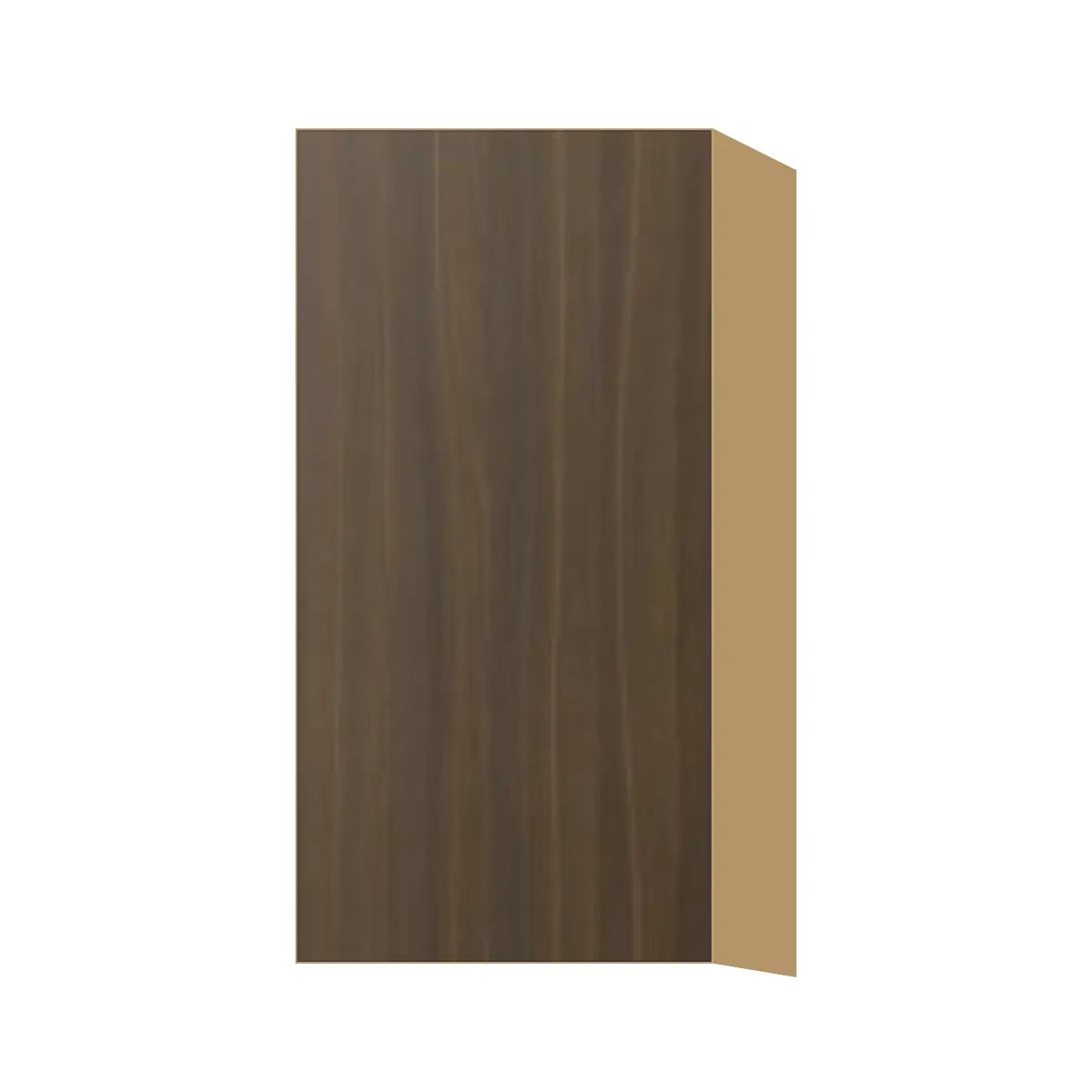 Contemporary 30" tall wall single door cabinet, Golden Shadow door, P-Box (Prestige)