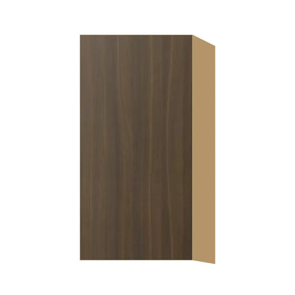 Contemporary 30" tall wall single door cabinet, Golden Shadow door, P-Box (Prestige)