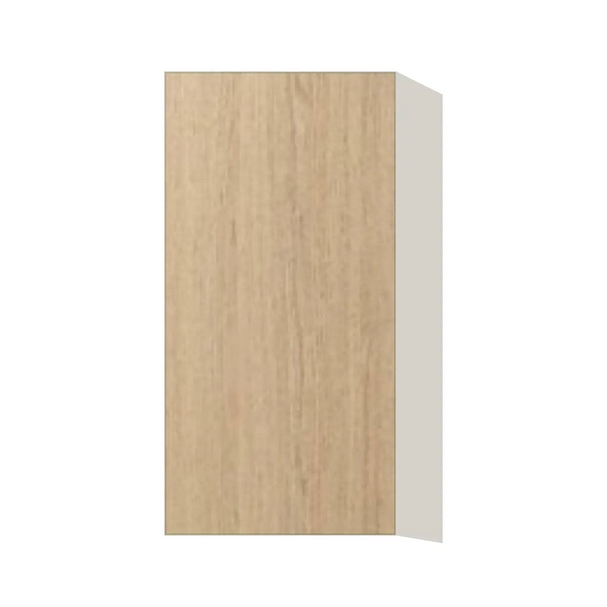 Contemporary 30" tall wall single door cabinet, Modern Oak door, L-Box (Luxury)