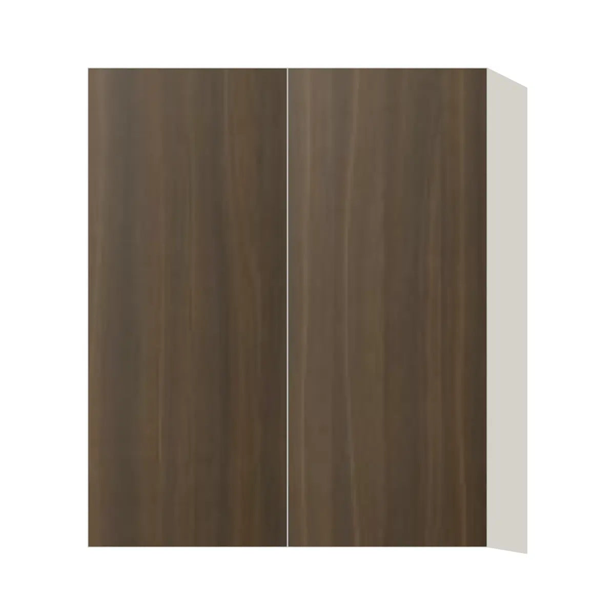 Contemporary 36" tall wall double door cabinet, Golden Shadow door, L-Box (Luxury)