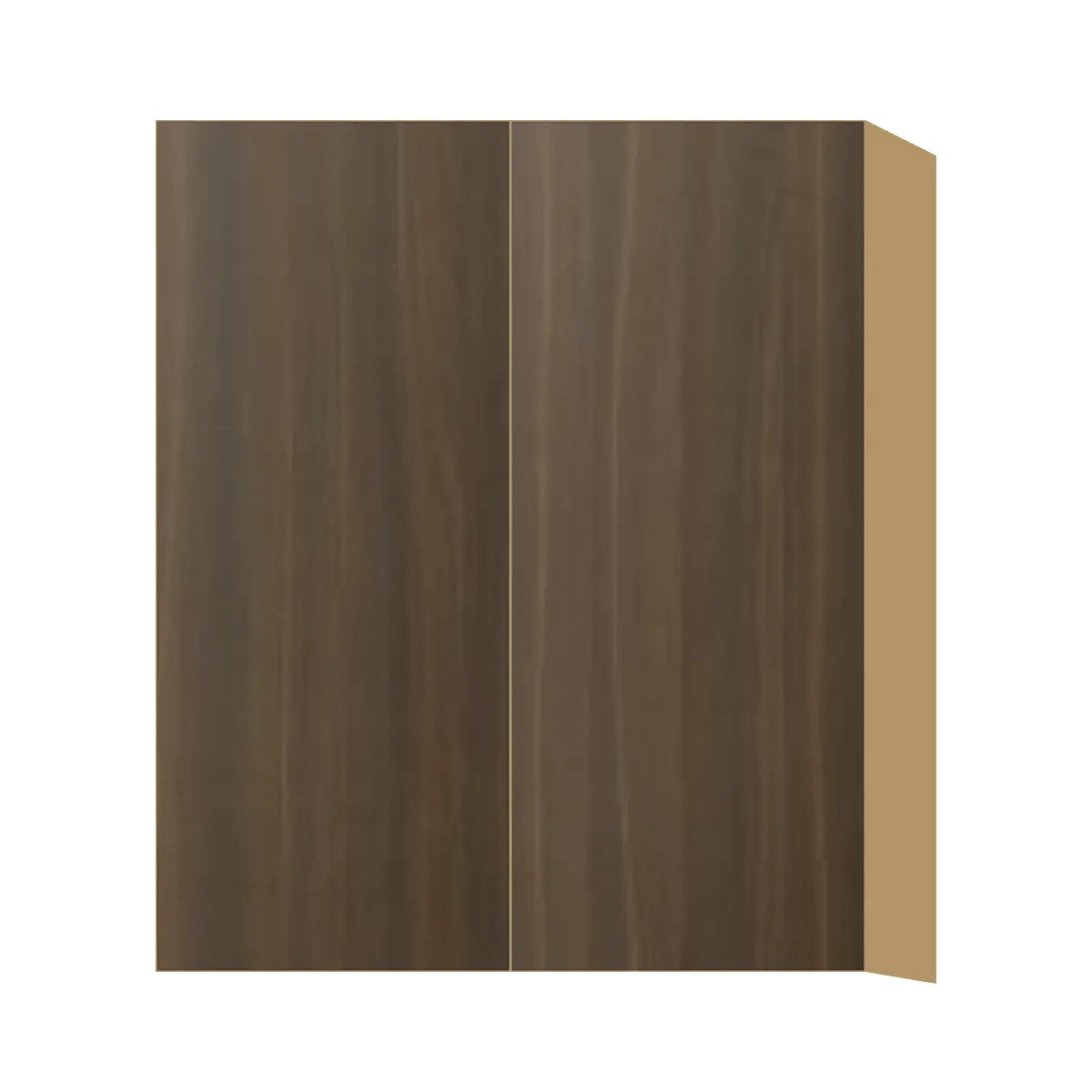 Contemporary 36" tall wall double door cabinet, Golden Shadow door, P-Box (Prestige)