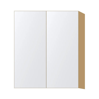 Contemporary 36" tall wall double door cabinet, Matte White door, P-Box (Prestige)