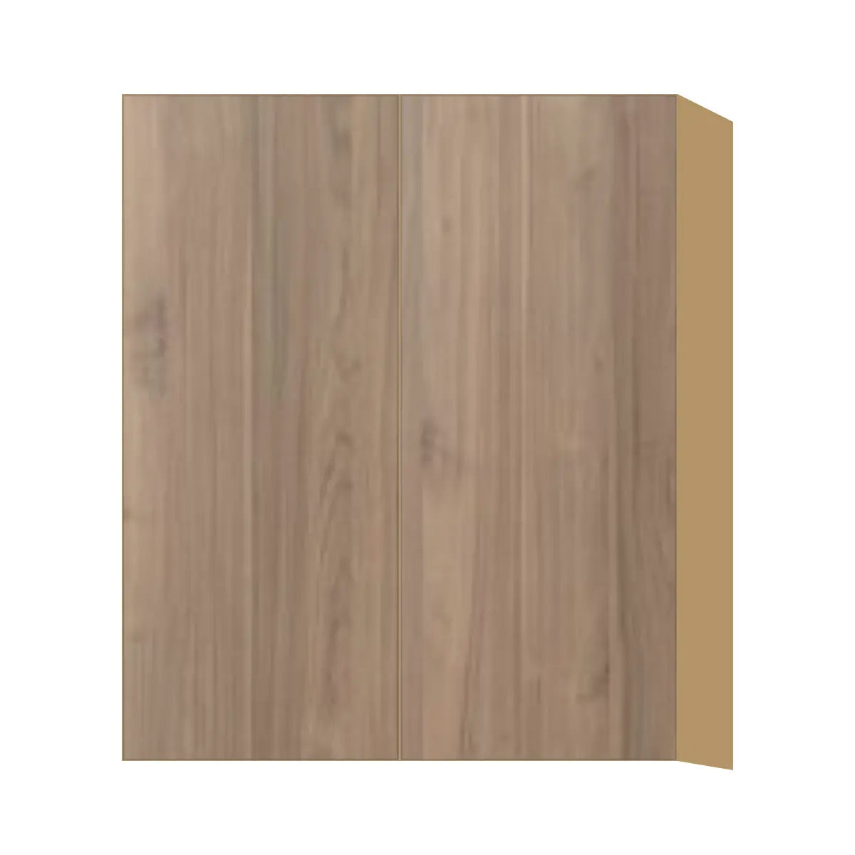 Contemporary 36" tall wall double door cabinet, Moonnut door, P-Box (Prestige)