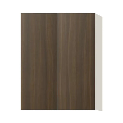 Contemporary 39" tall wall double door cabinet, Golden Shadow door, L-Box (Luxury)