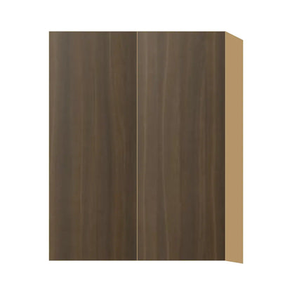 Contemporary 39" tall wall double door cabinet, Golden Shadow door, P-Box (Prestige)