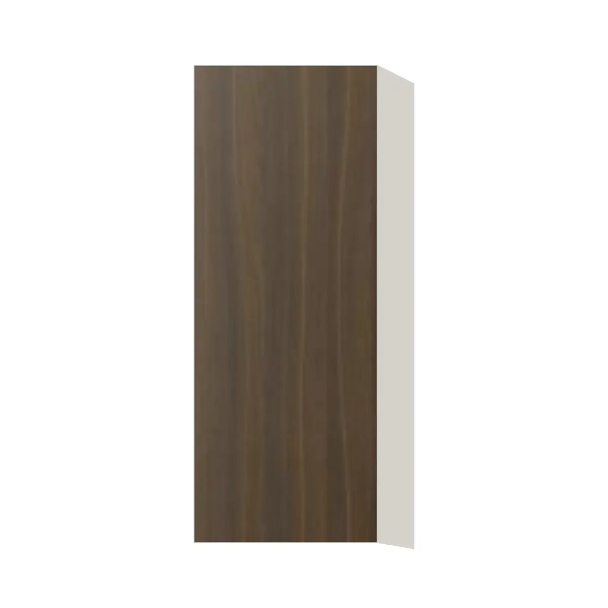 Contemporary 39" tall wall single door cabinet, Golden Shadow door, L-Box (Luxury)