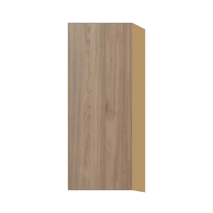 Contemporary 39" tall wall single door cabinet, Moonnut door, P-Box (Prestige)