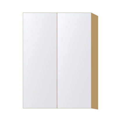 Contemporary 42" tall wall double door cabinet, Matte White door, P-Box (Prestige)