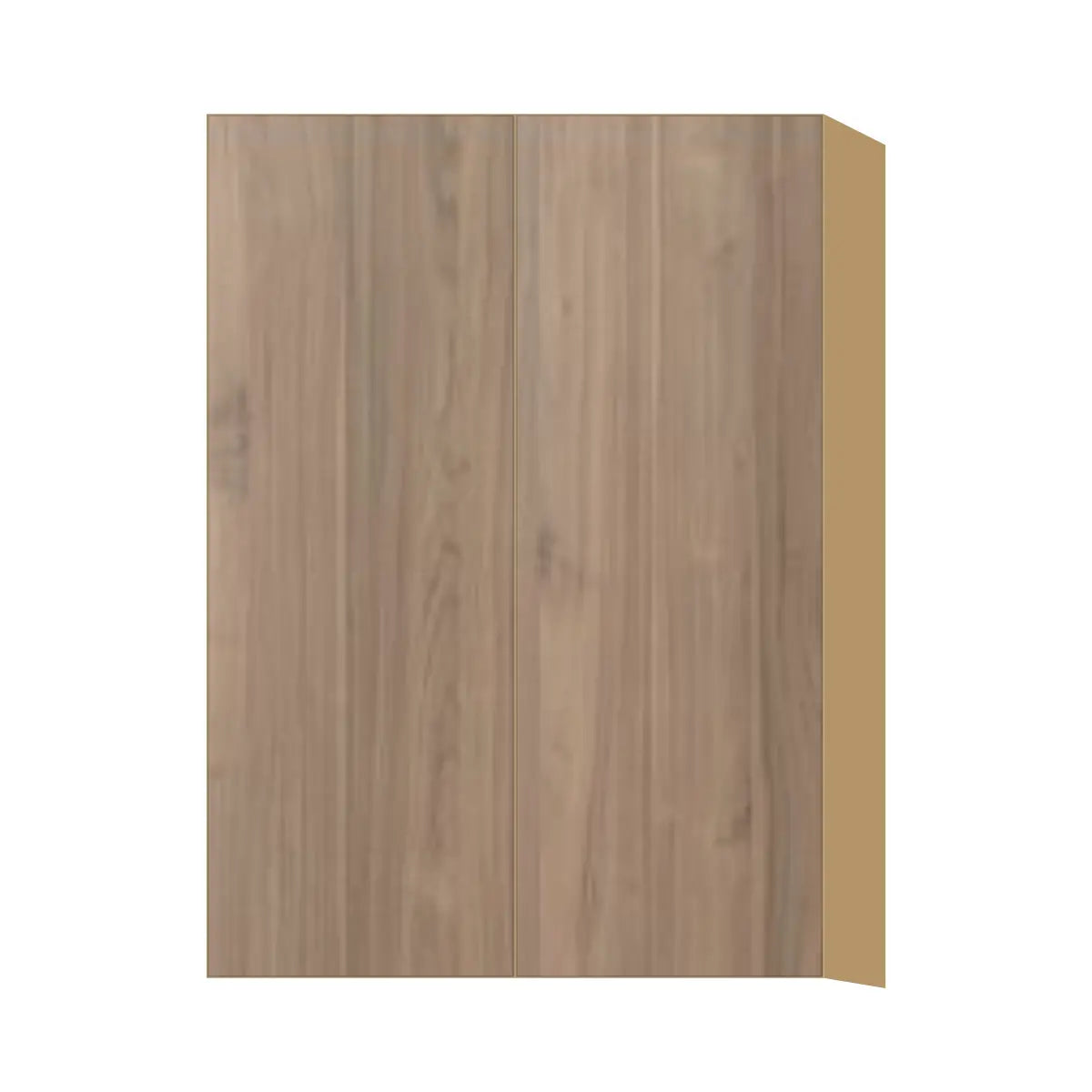 Contemporary 42" tall wall double door cabinet, Moonnut door, P-Box (Prestige)