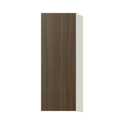 Contemporary 42" tall wall single door cabinet, Golden Shadow door, L-Box (Luxury)