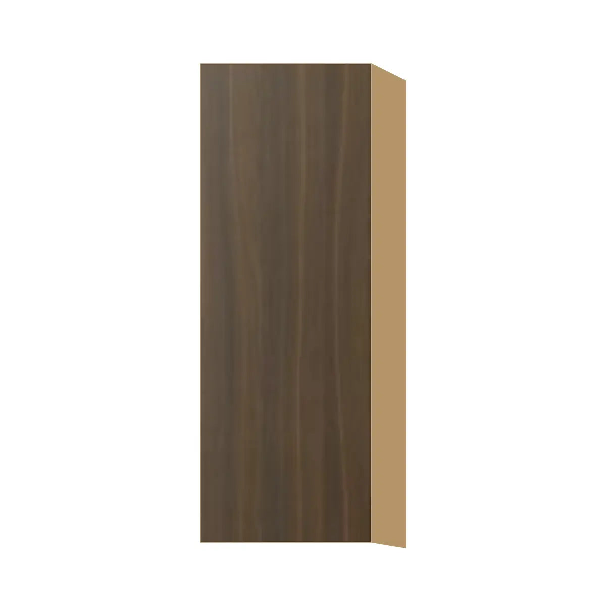 Contemporary 42" tall wall single door cabinet, Golden Shadow door, P-Box (Prestige)