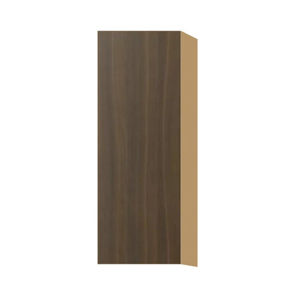 Contemporary 42" tall wall single door cabinet, Golden Shadow door, P-Box (Prestige)