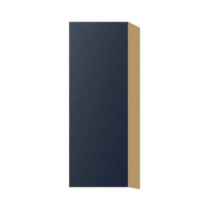 Contemporary 42" tall wall single door cabinet, Matte Blue door, P-Box (Prestige)