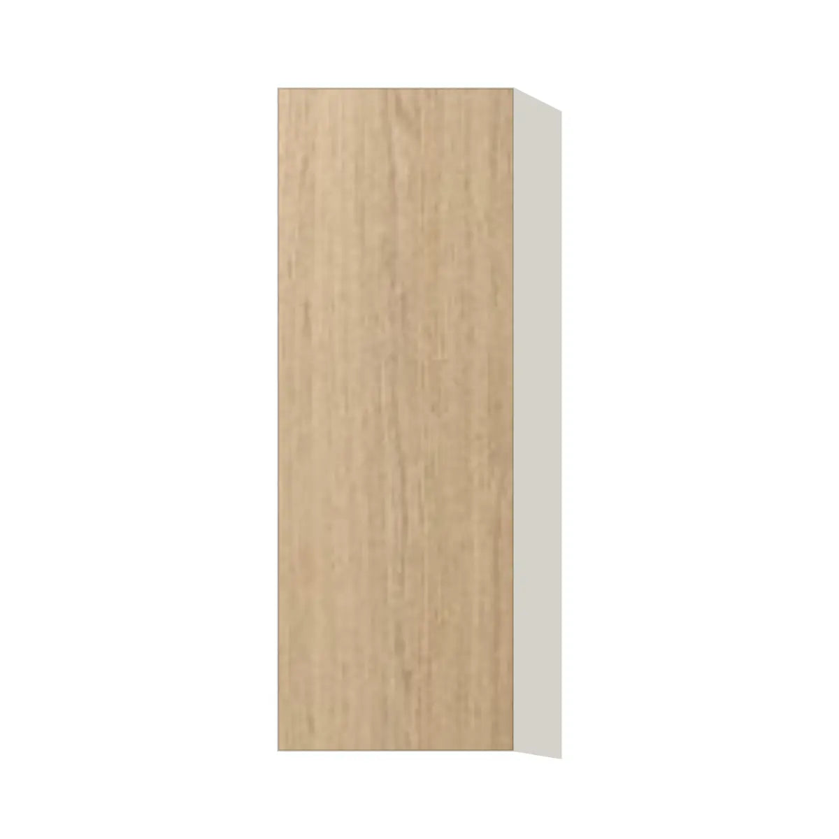 Contemporary 42" tall wall single door cabinet, Modern Oak door, L-Box (Luxury)