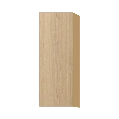 Contemporary 42" tall wall single door cabinet, Modern Oak door, P-Box (Prestige)