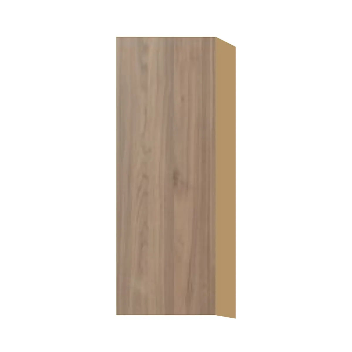 Contemporary 42" tall wall single door cabinet, Moonnut door, P-Box (Prestige)