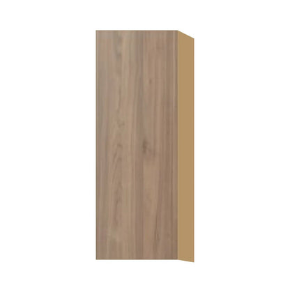 Contemporary 42" tall wall single door cabinet, Moonnut door, P-Box (Prestige)