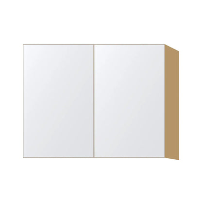 Contemporary 24" deep refrigerator wall cabinet, Matte White door, P-Box (Prestige)