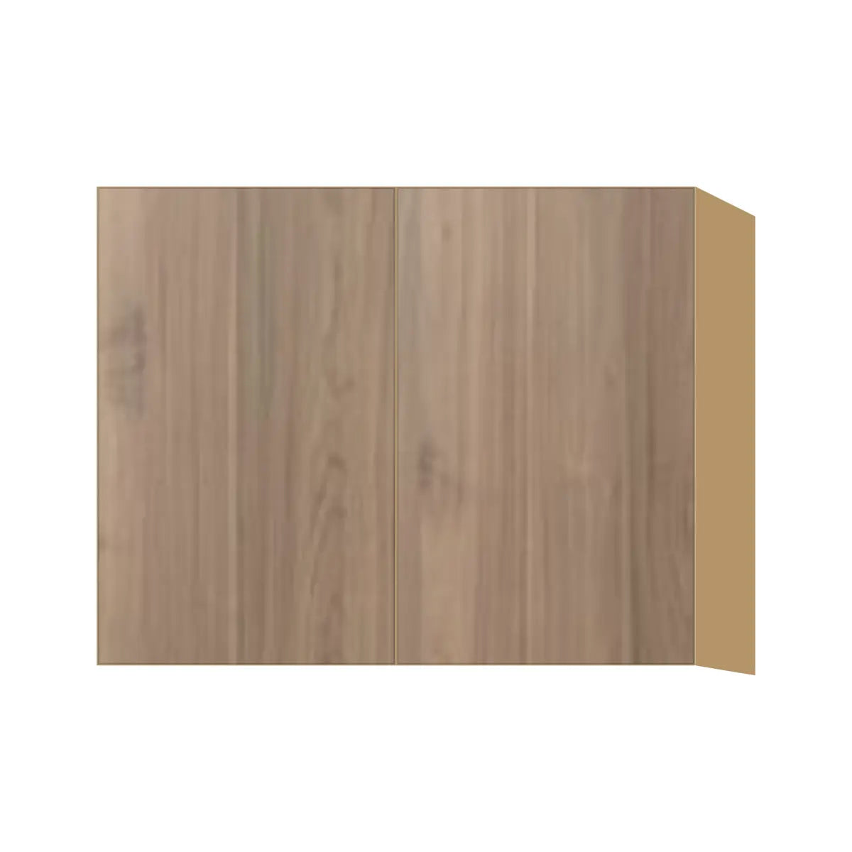 Contemporary 24" deep refrigerator wall cabinet, Moonnut door, P-Box (Prestige)