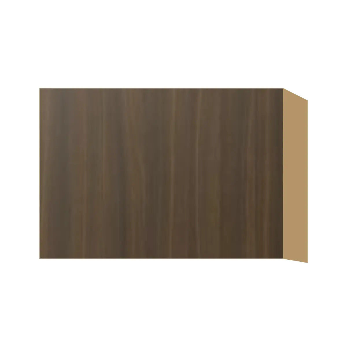 Contemporary stay-lift bridge wall cabinet, Golden Shadow door, P-Box (Prestige)