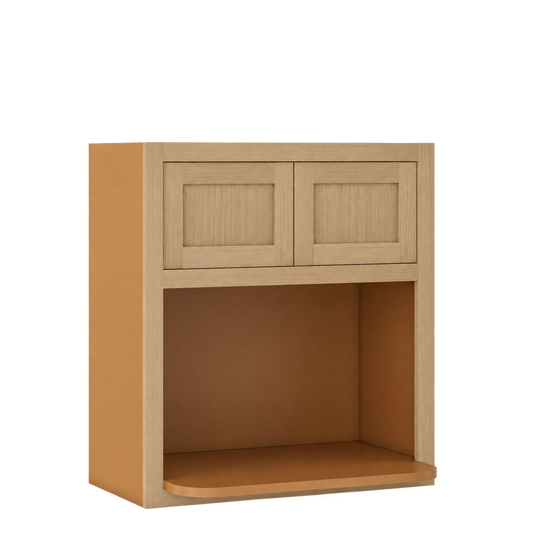 Rift Oak cabinet product image.