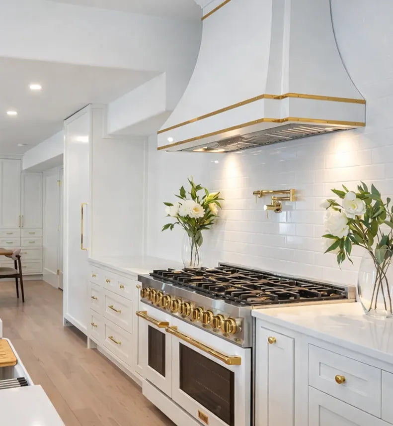 Snow White Inset Kitchen Cabinets