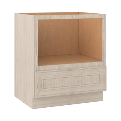 Ivory Elegant Craftsman Shaker B30MW base cabinet – close angle view, RTA kitchen cabinet