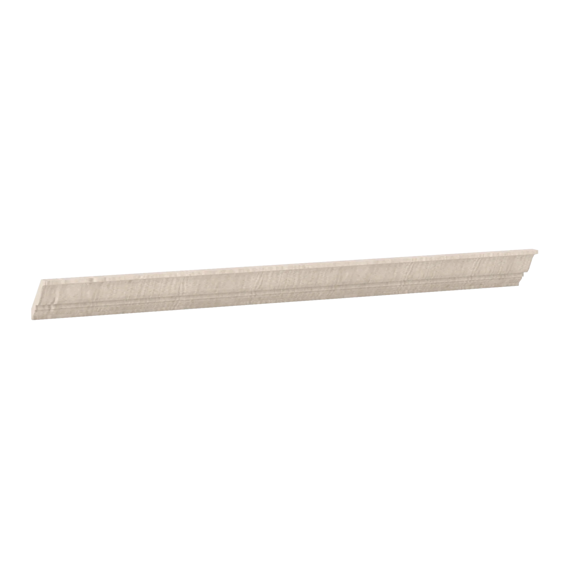 Ivory Elegant Craftsman Shaker CM1-58 trim & molding cabinet – close angle view, RTA kitchen cabinet