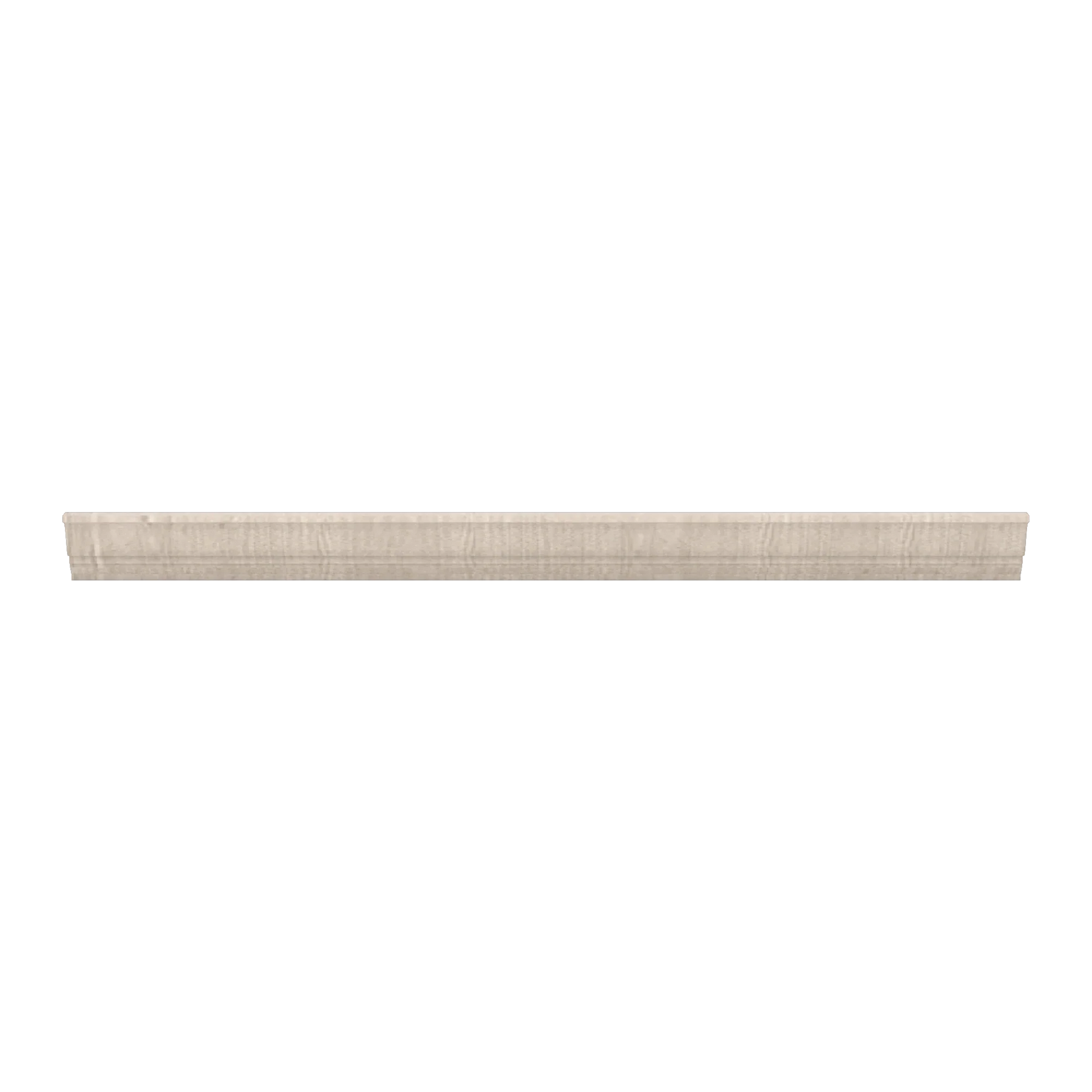Ivory Elegant Craftsman Shaker CM1-58 trim & molding cabinet – close front view, RTA kitchen cabinet