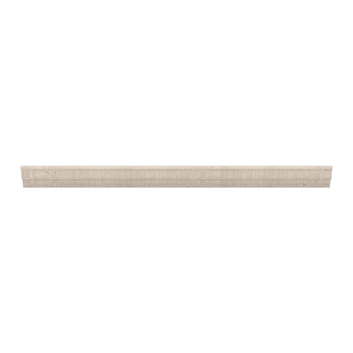 Ivory Elegant Craftsman Shaker CM2-12 trim & molding cabinet – close front view, RTA kitchen cabinet