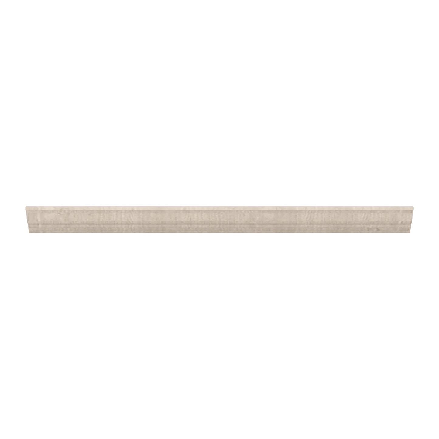 Ivory Elegant Craftsman Shaker CM4-12 trim & molding cabinet – close front view, RTA kitchen cabinet