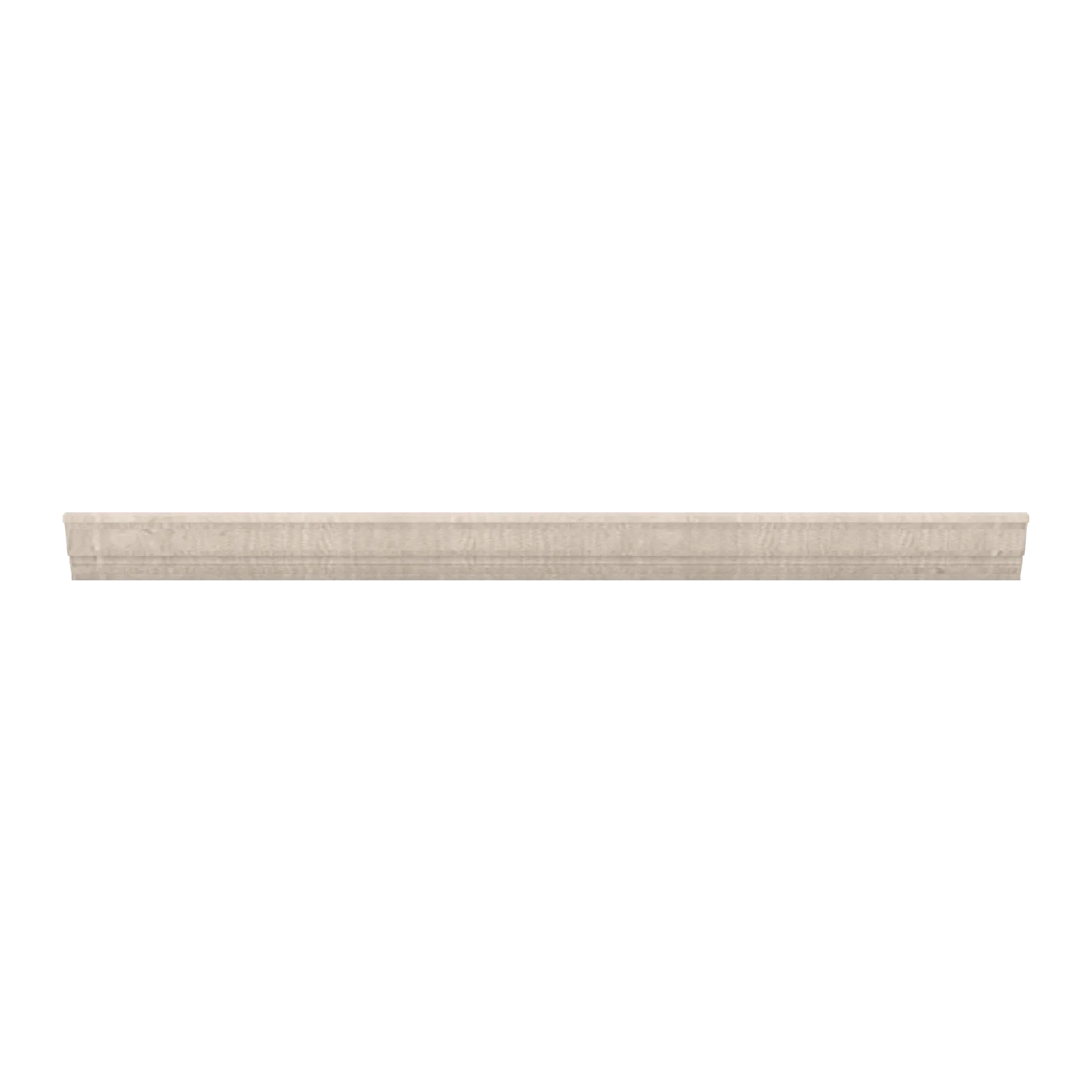 Ivory Elegant Craftsman Shaker CM4-12 trim & molding cabinet – close front view, RTA kitchen cabinet